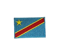 Country Patch Flag Congo Democratic Republic of the Congo (DRC)