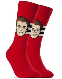 NHLPA Youth Player Socks Connor Bedard Blackhawks
