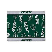 NFL Canvas Trifold Wallet Jets