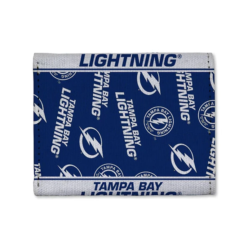 NHL Canvas Trifold Wallet Lightning