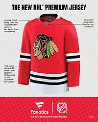 NHL Player Premium Jersey 2025-26 Centennial Home Connor Bedard Blackhawks