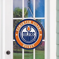 NHL Round Door Décor with Hanging Rope