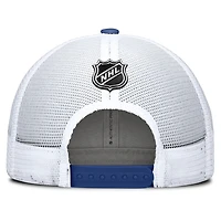NHL Hat Structured Adjustable Trucker Authentic Pro Rinkside6 2025 Rangers
