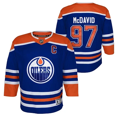NHL Kids Player Premier Jersey Home Connor McDavid Oilers