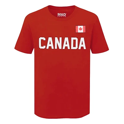 Country T-Shirt Flag Canada (Red)