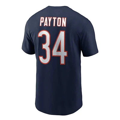 NFL Player T-Shirt Hall of Fame Name And Number Walter Payton Bears