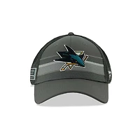 NHL Hat Trucker Adjustable Authentic Pro Home Ice Sharks