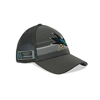 NHL Hat Trucker Adjustable Authentic Pro Home Ice Sharks