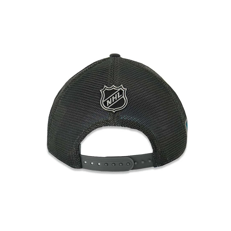 NHL Hat Trucker Adjustable Authentic Pro Home Ice Sharks