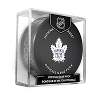 NHL Game Puck 2025-26 Maple Leafs