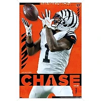 NFL Player Wall Poster Ja'Marr Chase Bengals
