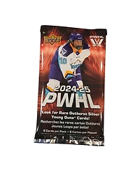 PWHL Trading Cards 2024-2025 Blaster Box Upper Deck (Single Pack)