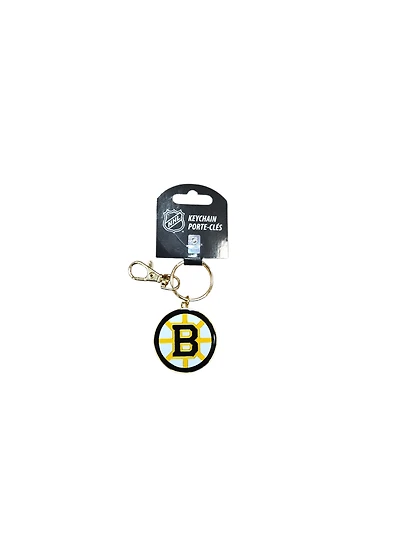 NHL Keychain and Swivel Clip Logo Bruins (2025-Current Logo)