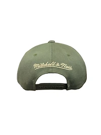 NHL Youth Hat Army Green Curved Snapback Maple Leafs