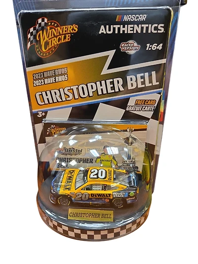 Nascar Winners Circle Authentic Collectible Christopher Bell 2023 Bristol Motor Speedway
