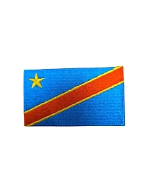 Country Patch Flag Congo Democratic Republic of the Congo (DRC)