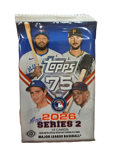 MLB Baseball Trading Cards Topps 2026 Hobby Topps 75 Series Two (Single)