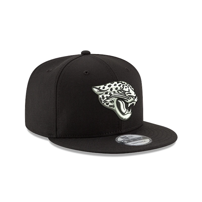 NFL Hat 950 Basic Snapback Black and White Jaguars