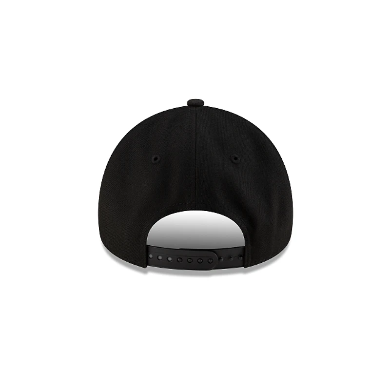 MLB Hat 940 A-Frame Snapback Black On Black Blue Jays