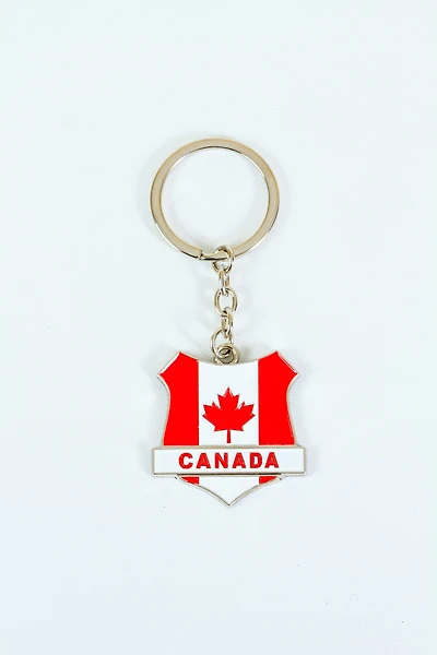 Country Keychain Sheild Canada
