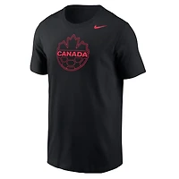 FIFA World Cup 2026 T-Shirt Black Logo Team Canada