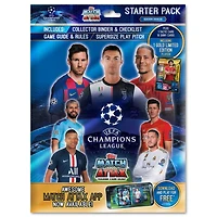 Topps Match Attax 2019-20 Starter Pack UEFA Champions League Cards