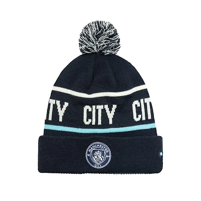 EPL Knit Hat Pom Vision Manchester City