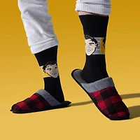 NHLPA Player Socks Mario Lemieux Penguins