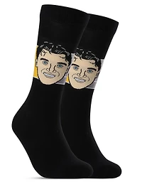 NHLPA Player Socks Mario Lemieux Penguins