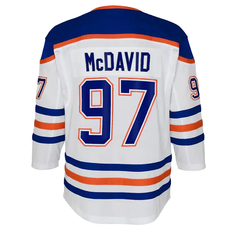 NHL Youth Player Premier Jersey Away Connor McDavid Oilers