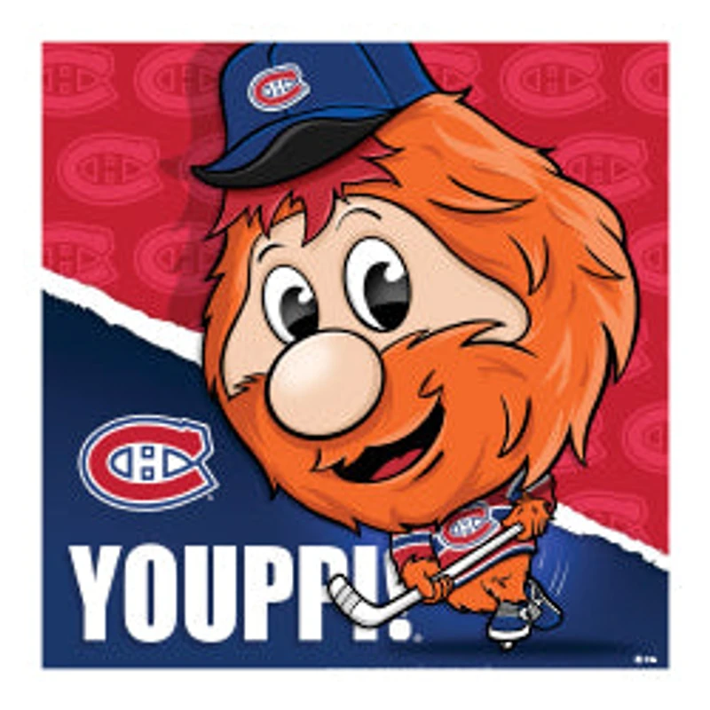 NHL Squizzle Puzzle Mascot 100Pc Canadiens
