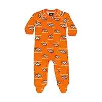 NFL Infant Onesie Raglan Zip Up Broncos
