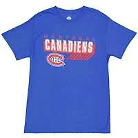 NHL T-Shirt Blue Wordmark Canadiens