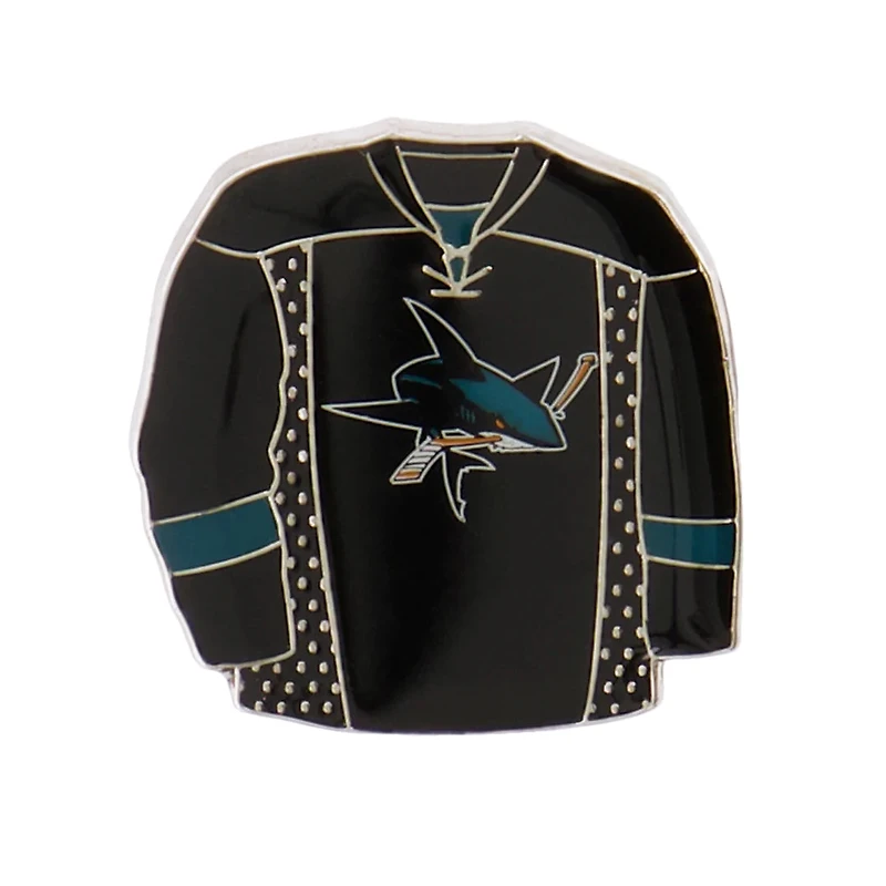 NHL Lapel Pin Jersey Alt Sharks