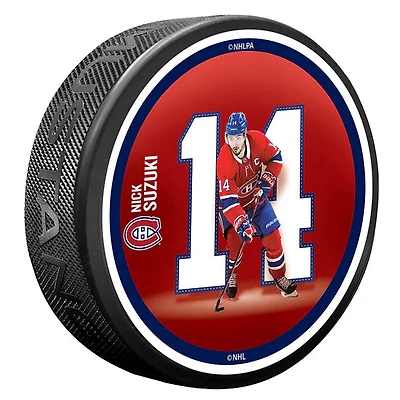 NHL High-Definition Puck  Montreal Canadiens Breakout Nick Suzuki