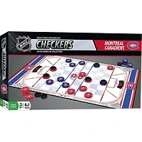 NHL Checker Set Canadiens