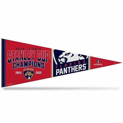 NHL Soft Felt Pennant 2025 Stanley Cup Champions Panthers