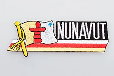 Country Patch Sidekick Nunavut (Black Background)