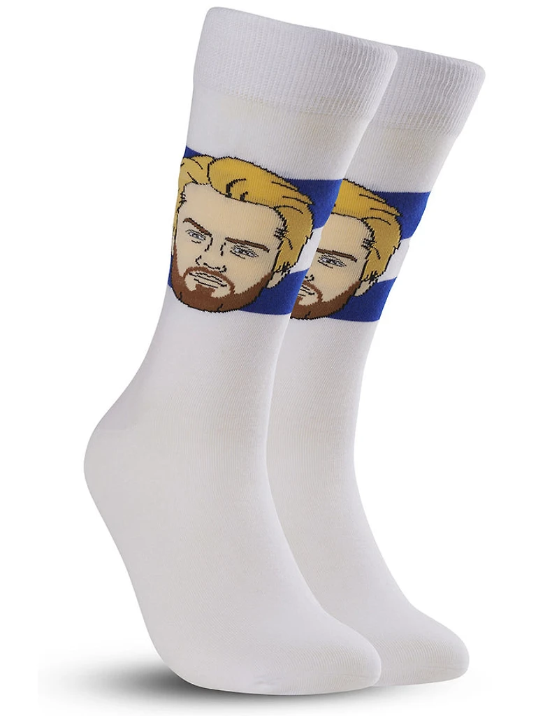 Hockey Canada Player Socks White/Blue William Nylander Leafs