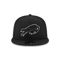 NFL Hat 950 Basic Snapback Black and White Bills