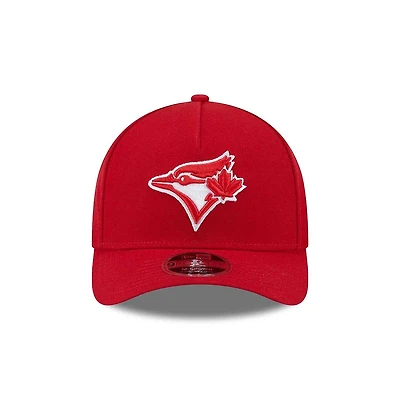 MLB Hat 940 A-Frame Snapback Red Blue Jays