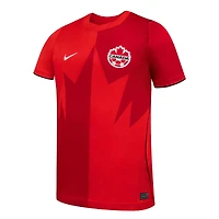 Canadian Soccer Association Youth FIFA World Cup 2026 Red Stadium Replica Jersey Team Canada