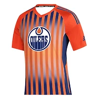NHL Soccer Jersey Oilers