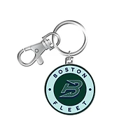 PWHL Keychain and Swivel Clip Logo Boston Fleet