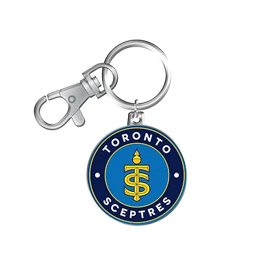 PWHL Keychain and Swivel Clip Logo Sceptres