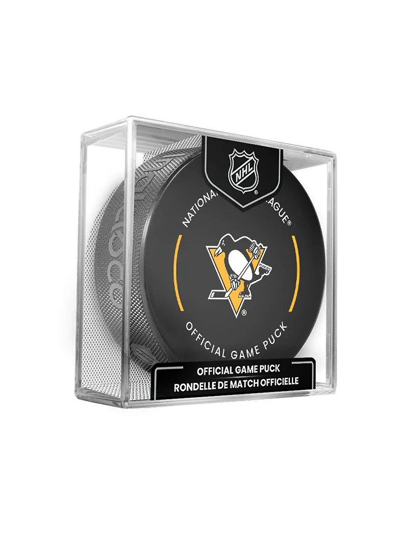 NHL Game Puck 2024-25 Penguins