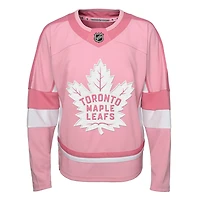 NHL Toddler Fashion Jersey Maple Leafs (Pink)