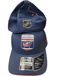 NHL Hat Authentic Structured Stretch Draft 2023 Blue Jackets