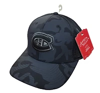 NHL Hat Camo Trucker Tonal Canadiens