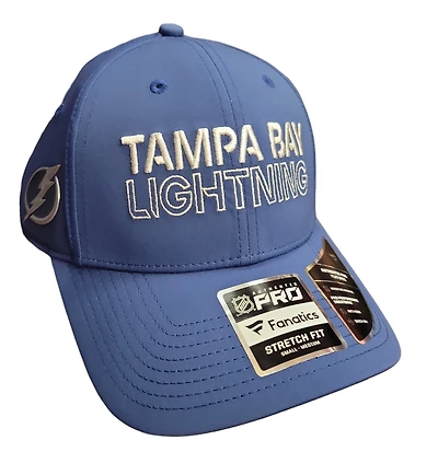 NHL Hat Structured Stretch Authentic Pro Rink Road 2023 Lightning